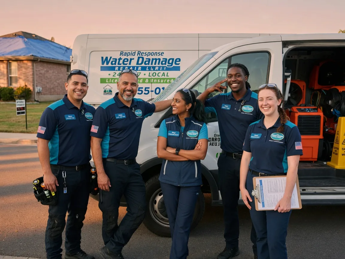 Water Damage Restoration company in Nada, TX