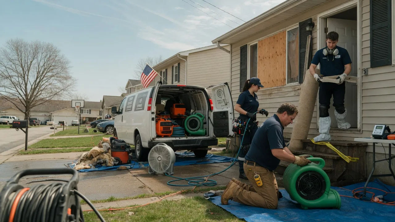 Water Damage Restoration in Nada, TX near me